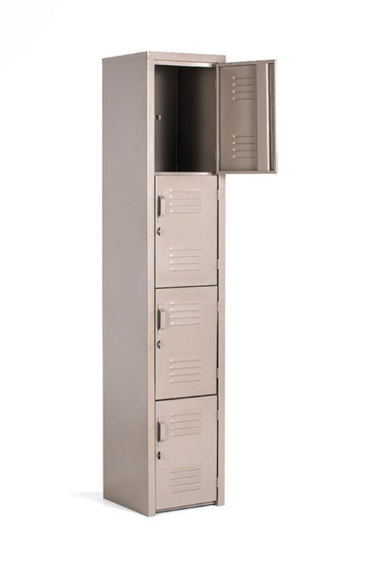 Vista lateral del Locker Metálico 4 Puertas 1.80x38x37