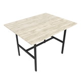 Mesa alta E-Link de 150 cm estructura negra (19 mm)657