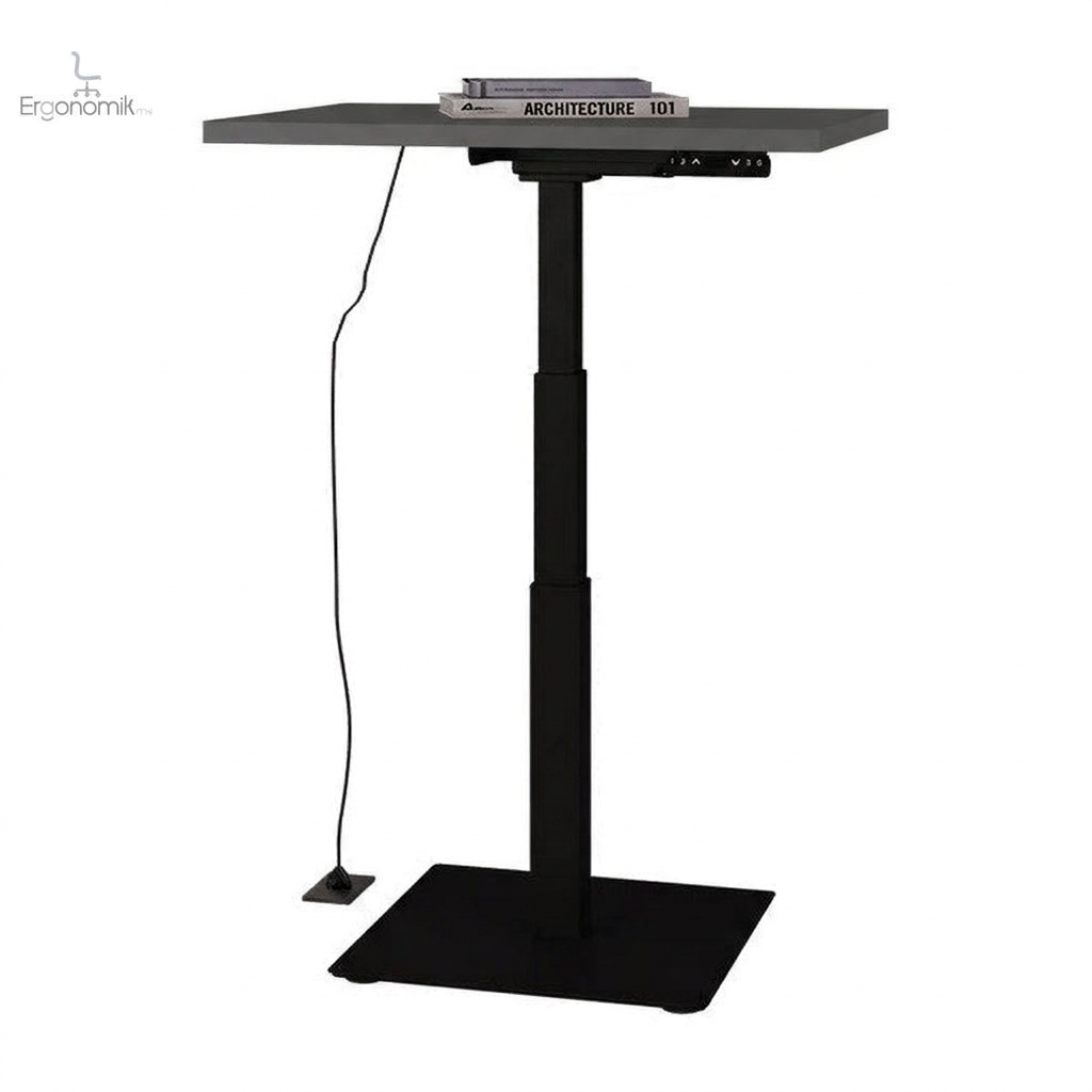 Mesa Ascend Individual altura ajustable - Negro / Gris gu