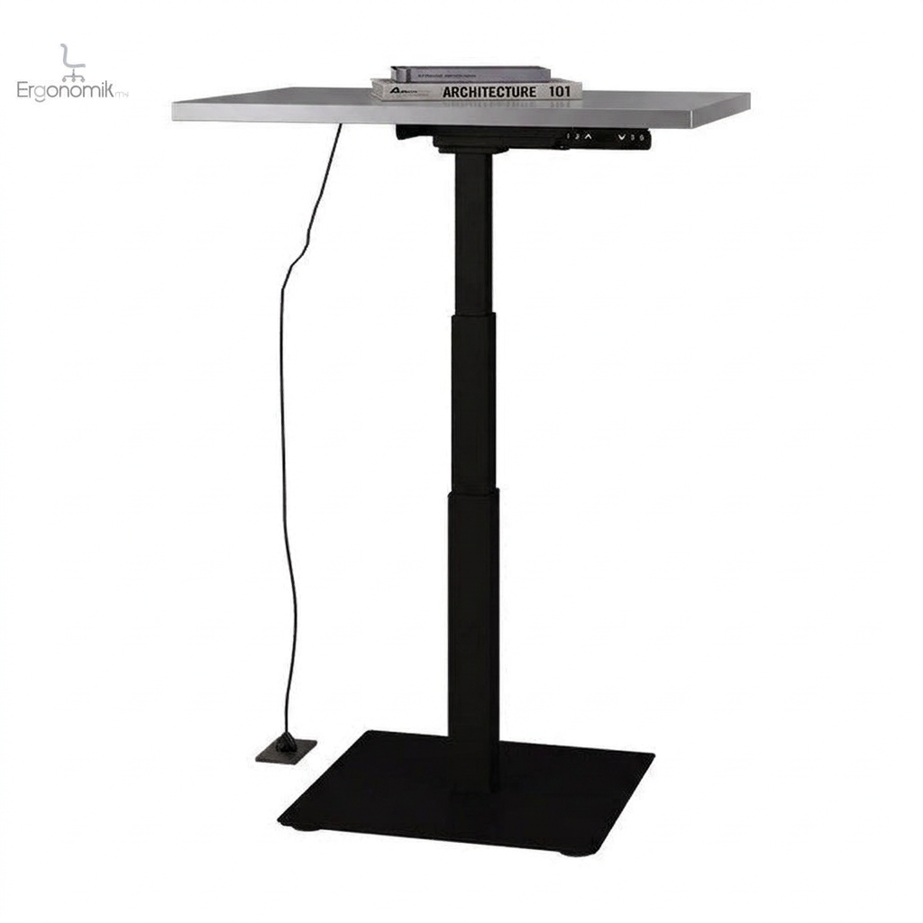 Mesa Ascend Individual altura ajustable - Negro / Aluminio