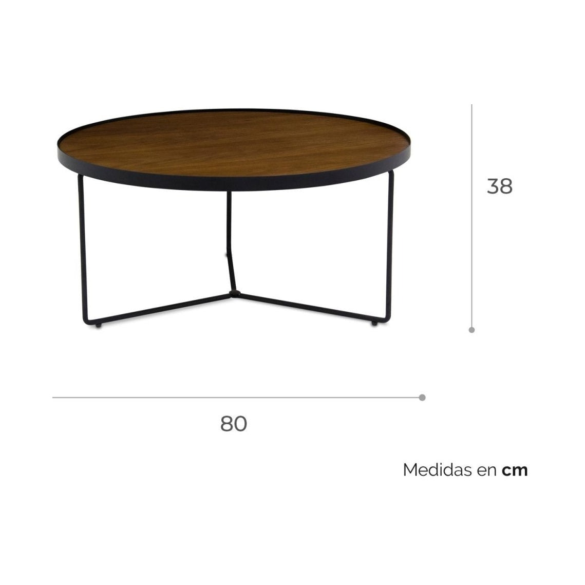 Mesa de Centro Dera - Ergonomik Mesa de Centro Tamarindo
