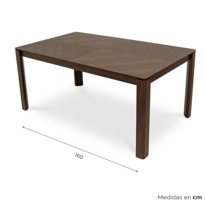 Mesa de Comedor Biot para 6 - Ergonomik Mesa de Comedor Tamarindo