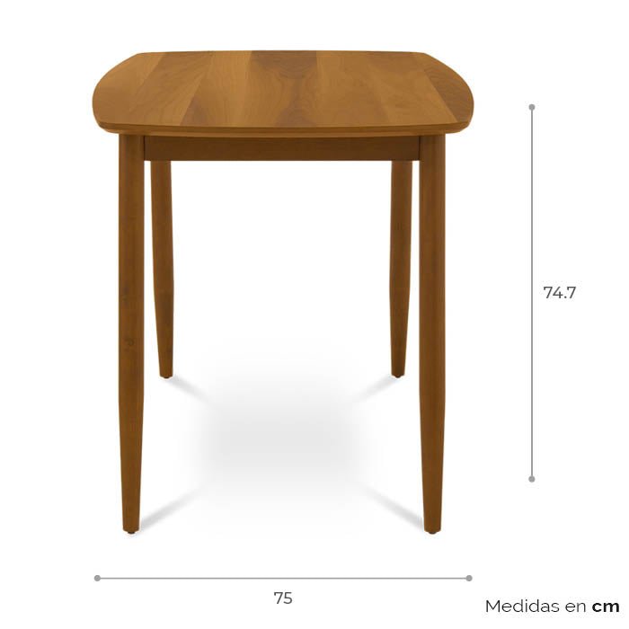 Mesa de Comedor Fed - Ergonomik Mesa de Comedor Tamarindo