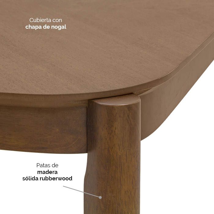 Mesa de Comedor Fizo - Ergonomik Mesa de Comedor Tamarindo