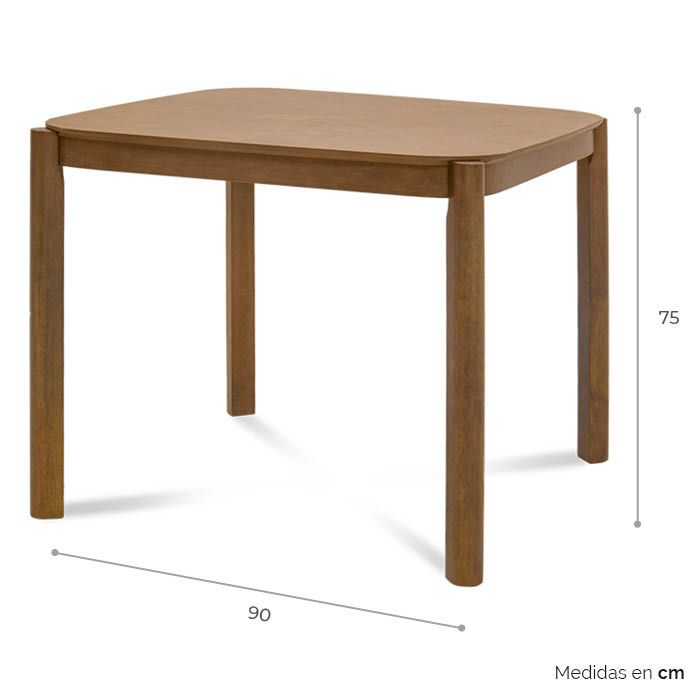 Mesa de Comedor Fizo - Ergonomik Mesa de Comedor Tamarindo
