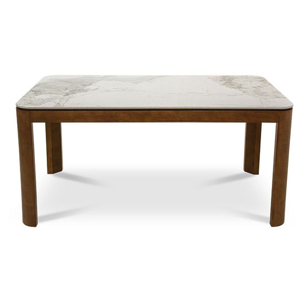 Mesa de Comedor Luner para 6 - Ergonomik Mesa de Comedor Tamarindo