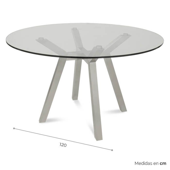 Mesa de Comedor Redonda Amia - Ergonomik Mesa de Comedor Tamarindo