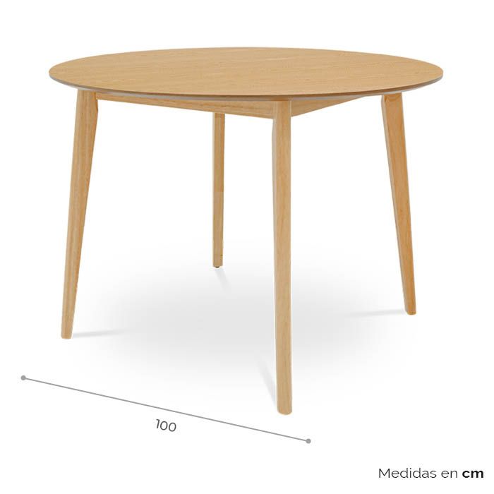 Mesa de Comedor Redonda Sae - Ergonomik Mesa de Comedor Tamarindo