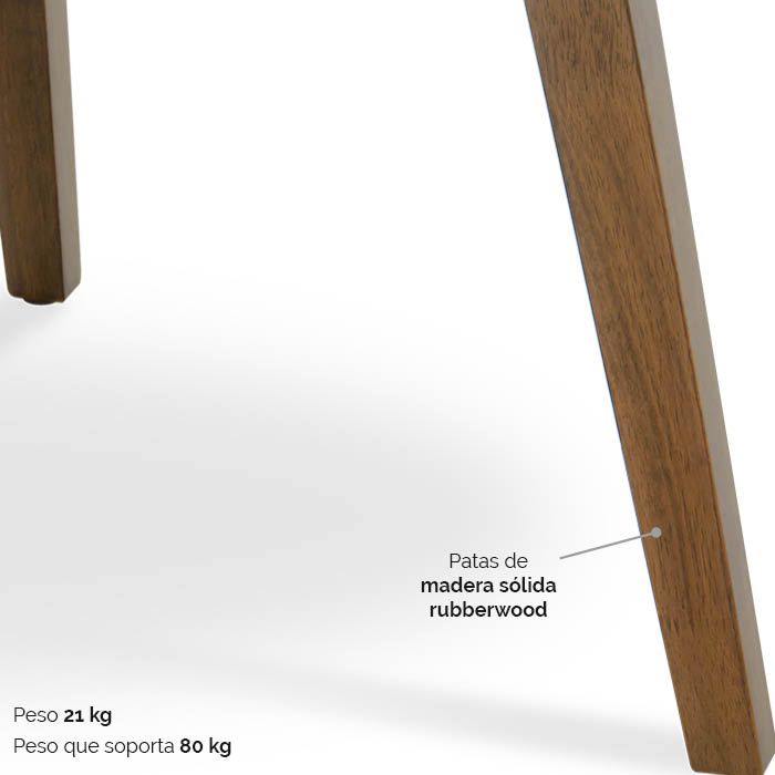 Mesa de Comedor Tef - Ergonomik Mesa de Comedor Tamarindo