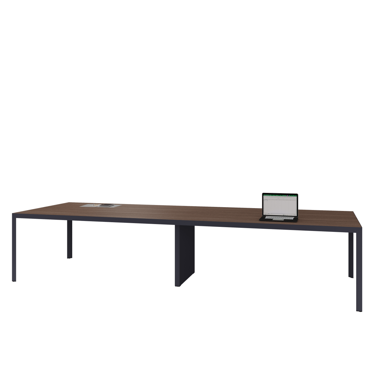 Mesa de Consejo Studio Electrificable Madera - Ergonomik mesa de juntas Office Class