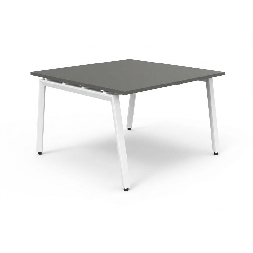 Mesa de Juntas Alpha - Gris / Blanco