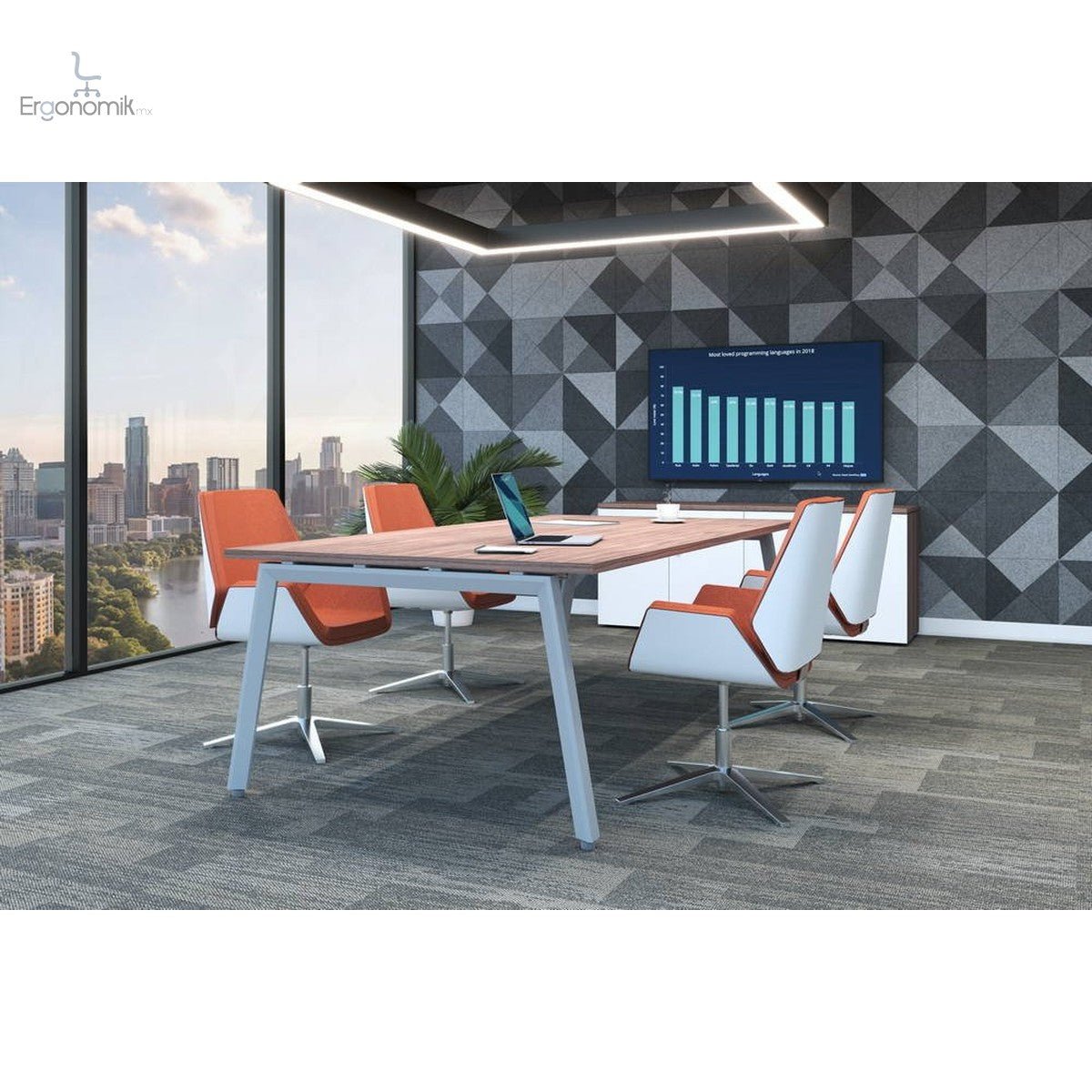 Mesa de Juntas Alpha - Ergonomik escritorio Office Class