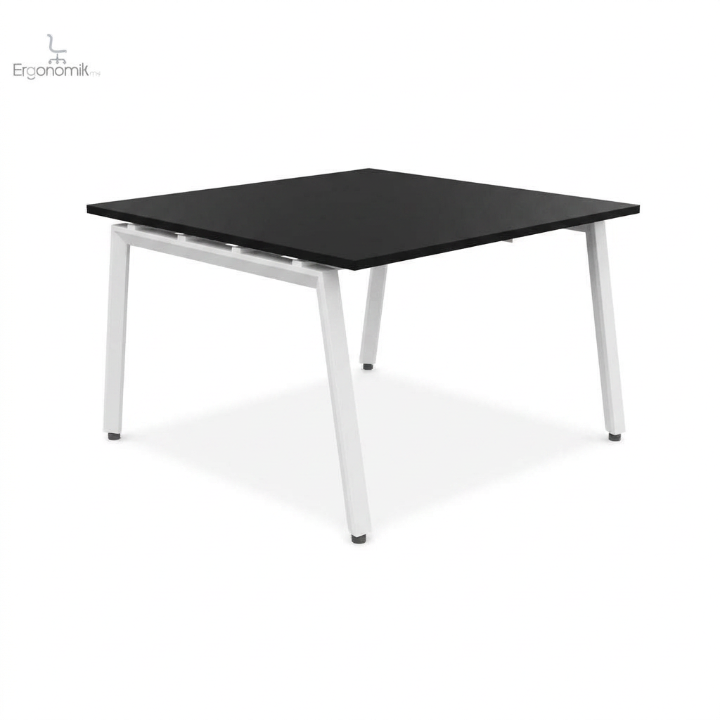 Mesa de Juntas Alpha - Negro / Blanco