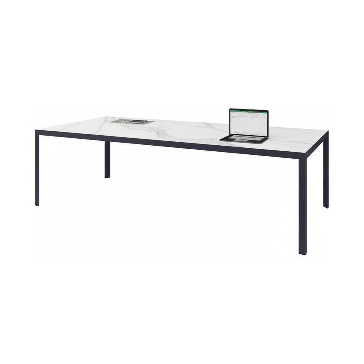 Mesa de Juntas Studio Melamina - Ergonomik mesa de juntas Office Class