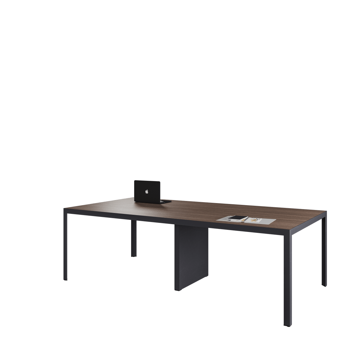 Mesa de Juntas Studio Electrificable Madera - Ergonomik mesa de juntas Office Class