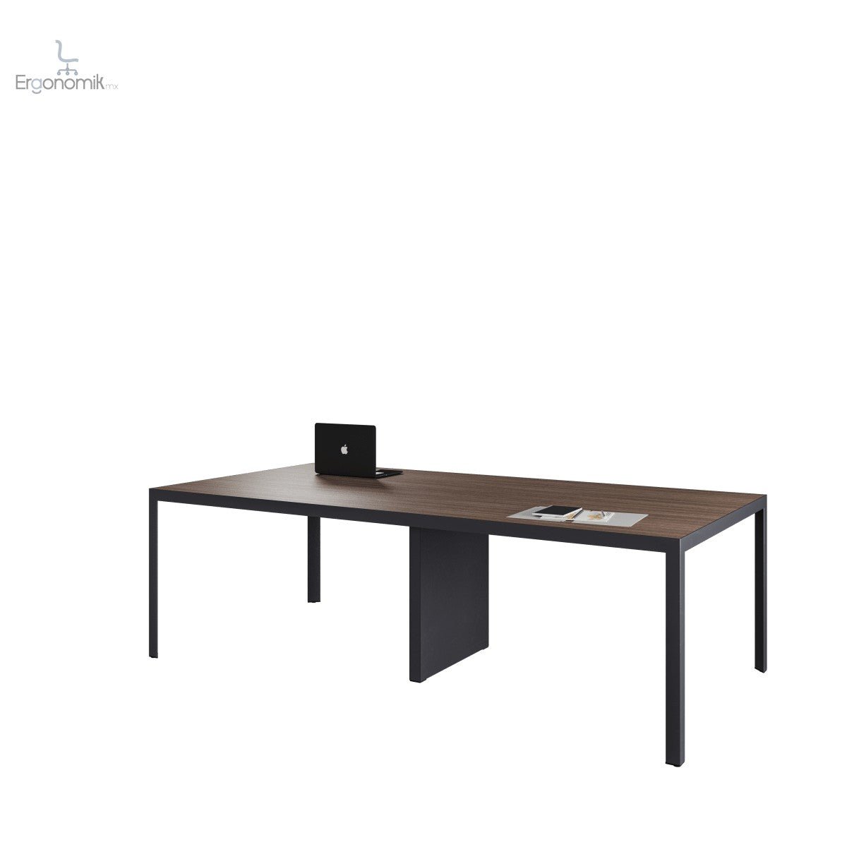 Mesa de Juntas Studio Electrificable Melamina - Ergonomik mesa de juntas Office Class