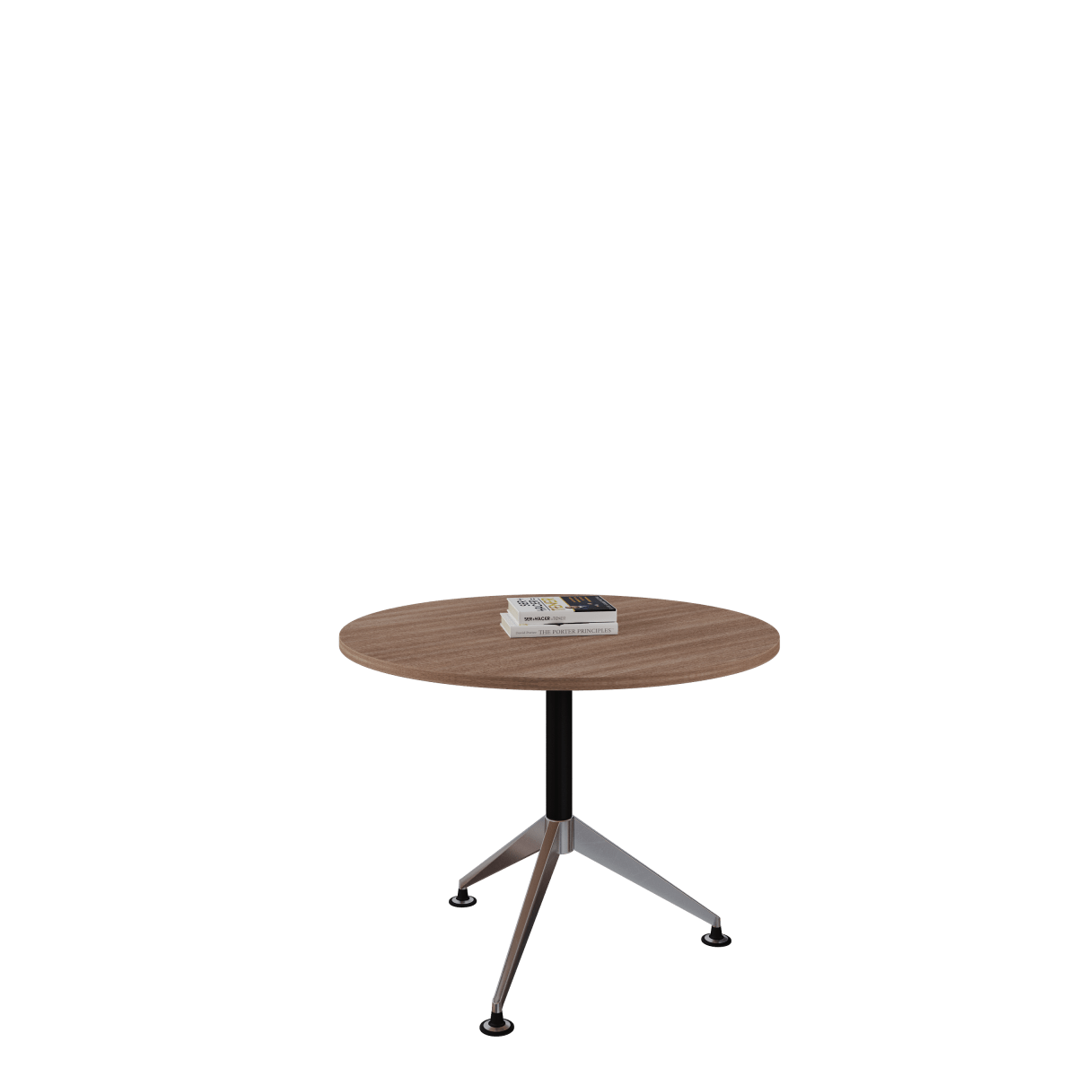 Mesa de Juntas Tech B Chrome redonda - Ergonomik escritorio Office Class