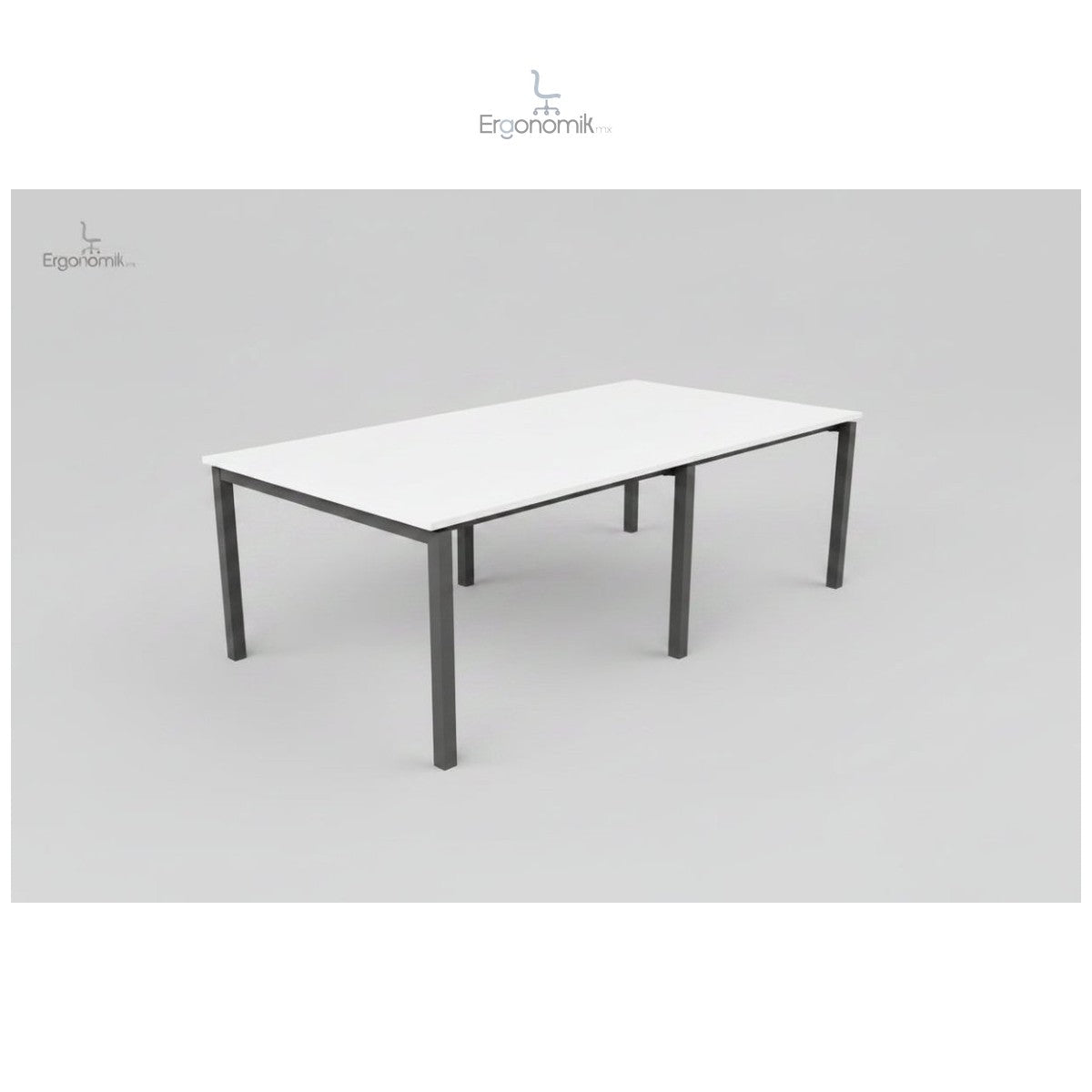 Mesa Hamilton Eco 240 x 120/18MM - Ergonomik escritorio MEM
