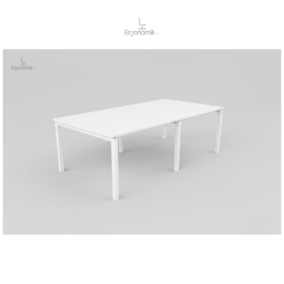 Mesa Hamilton Eco 240 x 120/18MM - Ergonomik escritorio MEM