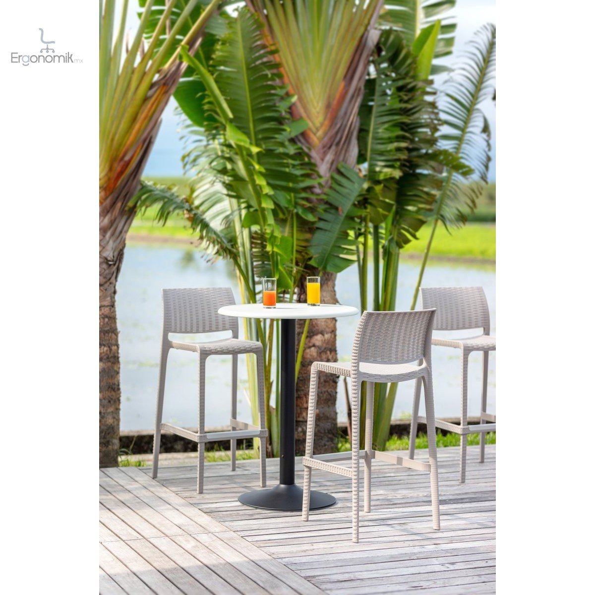 Mesa Heron - 5 piezas - Ergonomik mesa multiusos OFFIHO