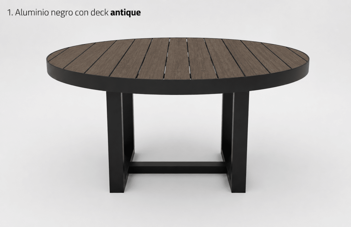Mesa Marah Redonda - Ergonomik mesa de exterior Quality Furniture