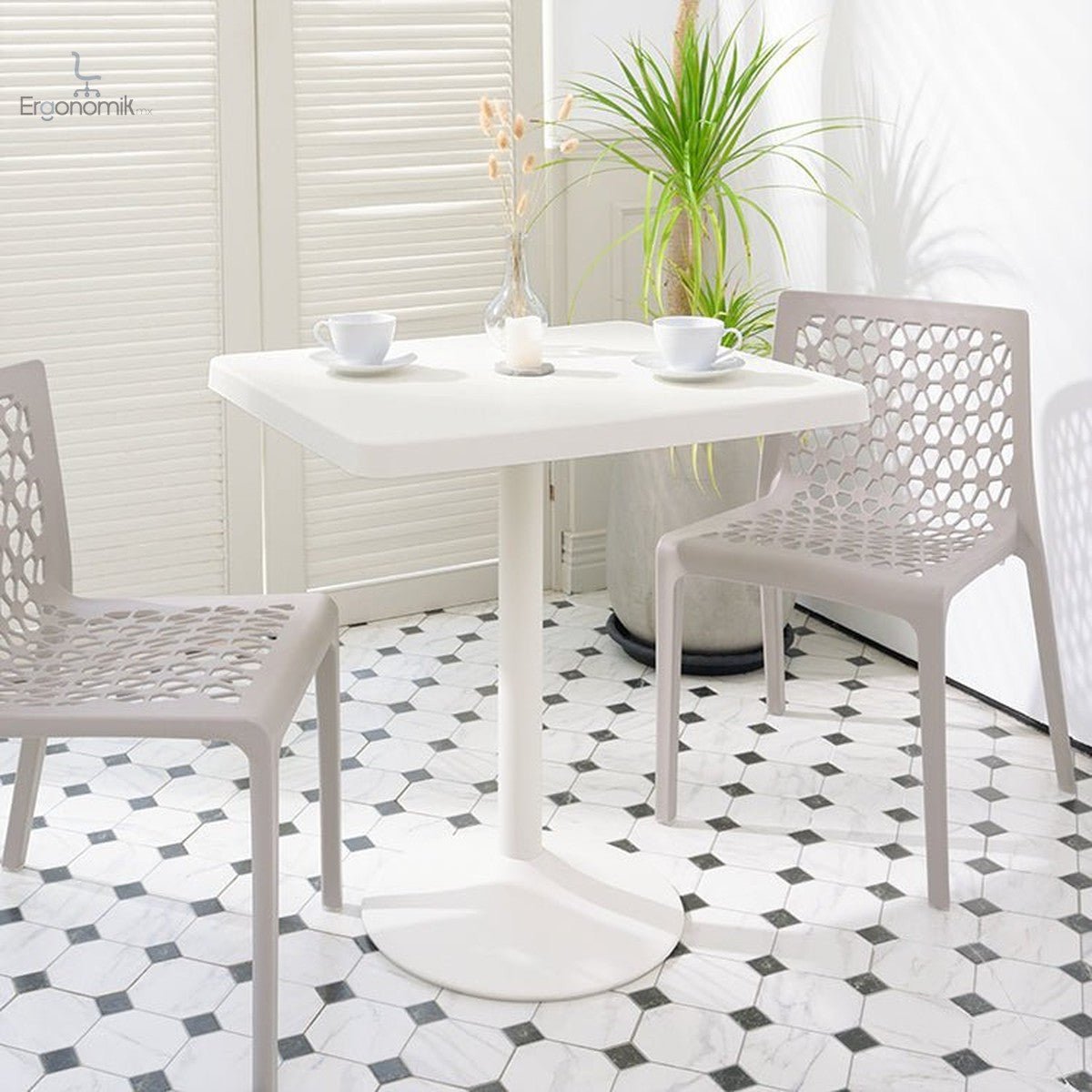 Mesa Oulu - 5 piezas - Ergonomik mesa multiusos OFFIHO