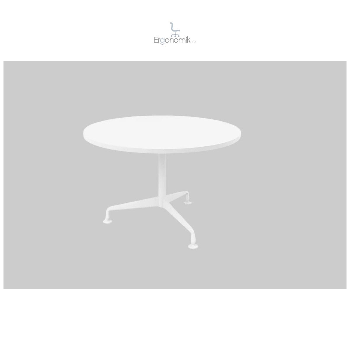 Mesa Redonda Mike - Altura Fija/18MM - Ergonomik escritorio MEM