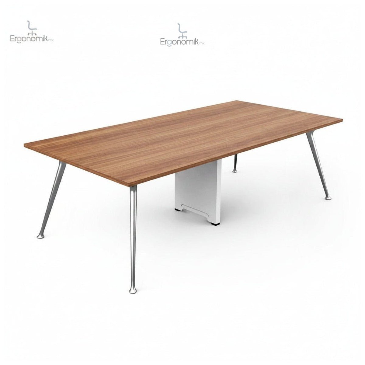 Mesa Zoom con Pata Cableable 240 X 120/18MM - Ergonomik escritorio MEM