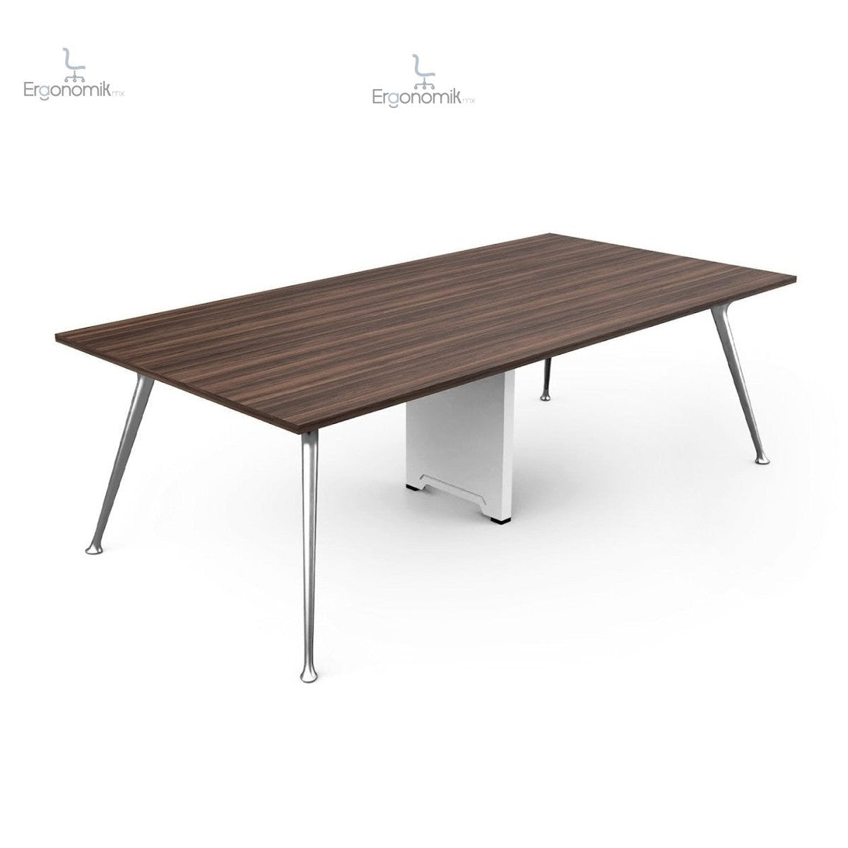 Mesa Zoom con Pata Cableable 240 X 120/18MM - Ergonomik escritorio MEM