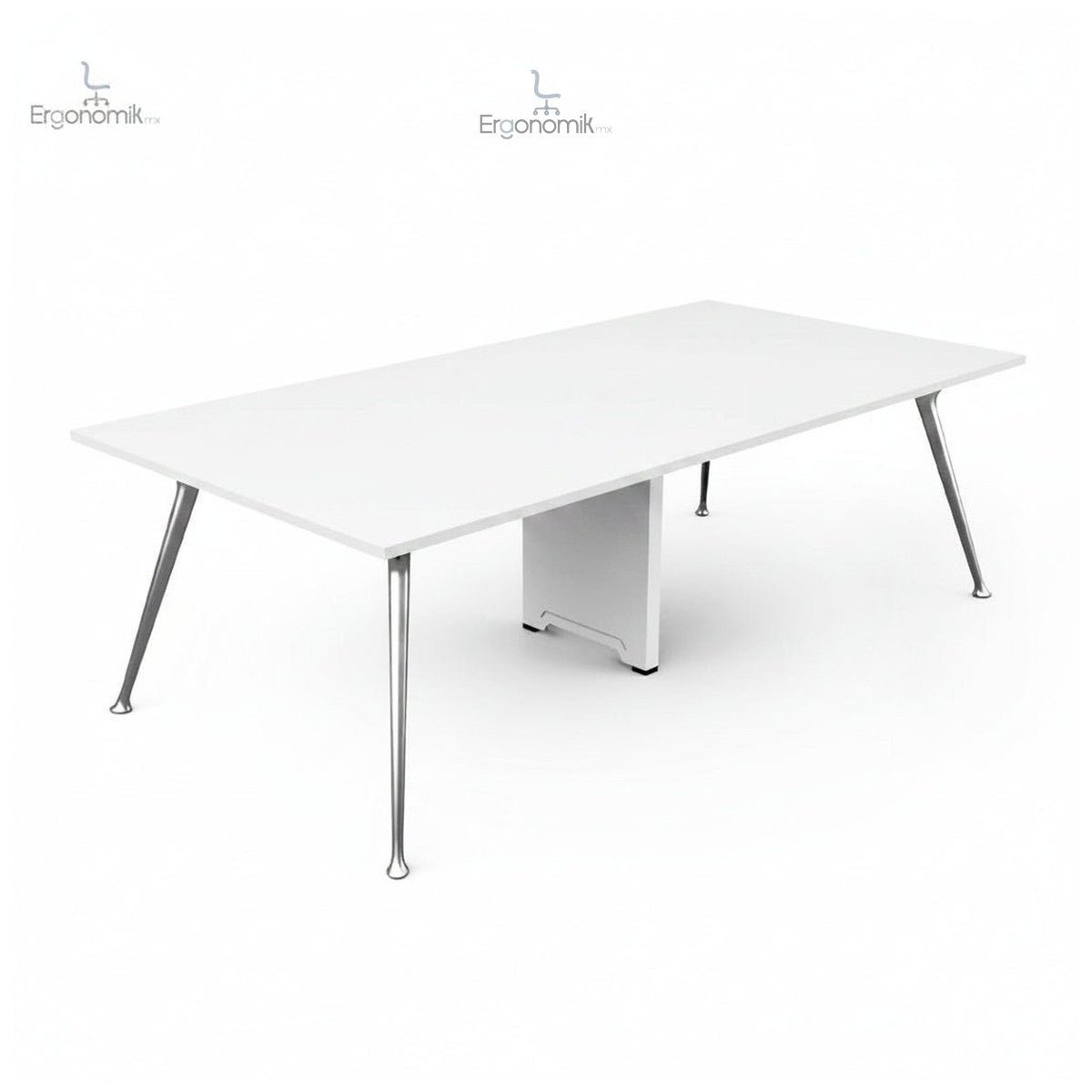 Mesa Zoom con Pata Cableable 240 X 120/18MM - Ergonomik escritorio MEM