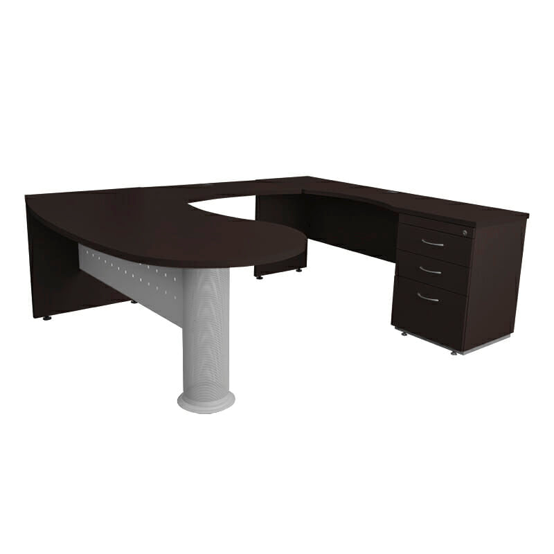 Modulo Ejecutivo Elite Trieste Derecho - Ergonomik escritorio OFIK