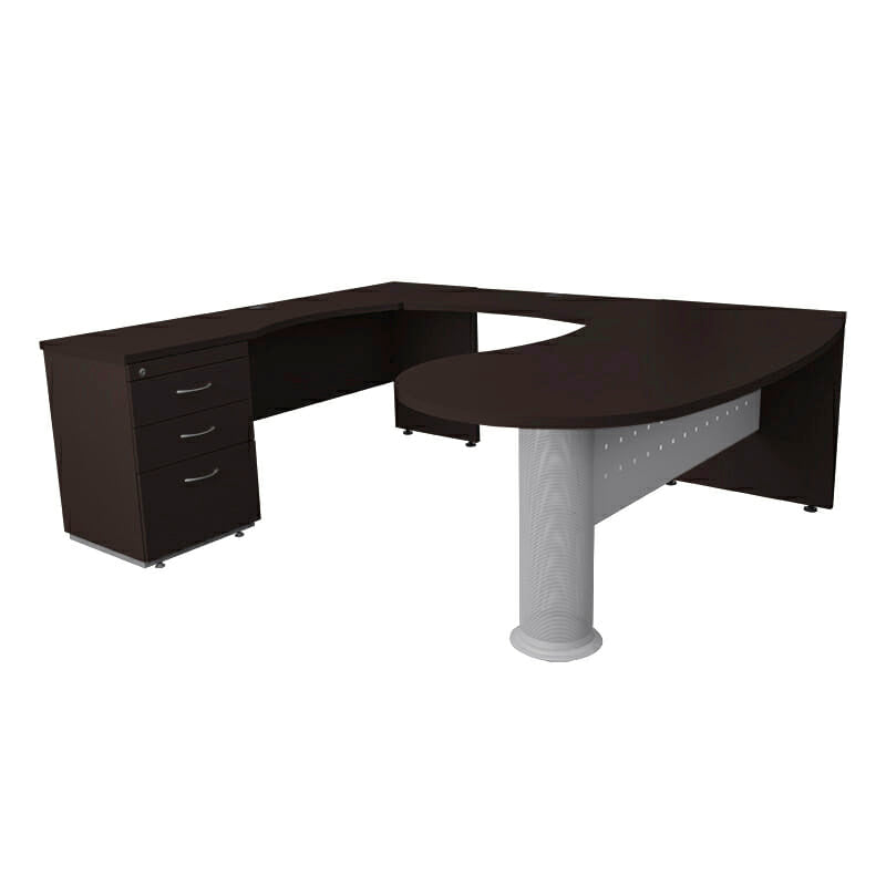 Modulo Ejecutivo Elite Trieste Izquierdo - Ergonomik escritorio OFIK
