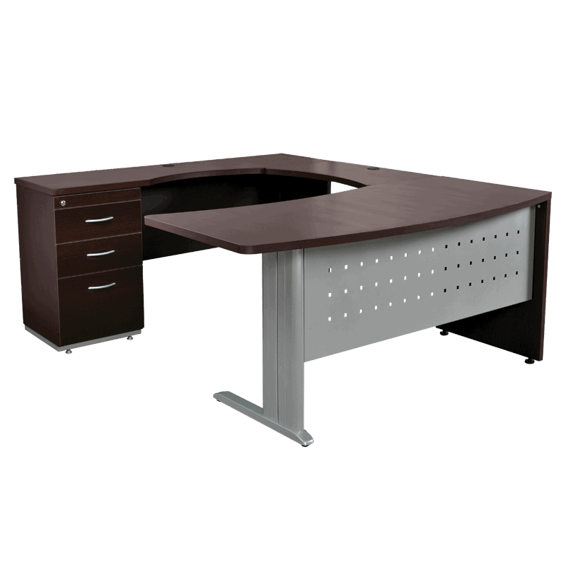 Módulo Elite Bari con accesorios de oficina