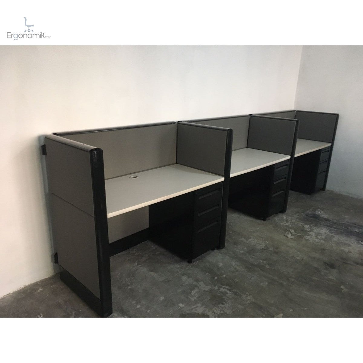 Módulos de trabajo escritorios colaborativos callcenter oficina de fabricación tipo callcenter - Ergonomik escritorio Ergonomik