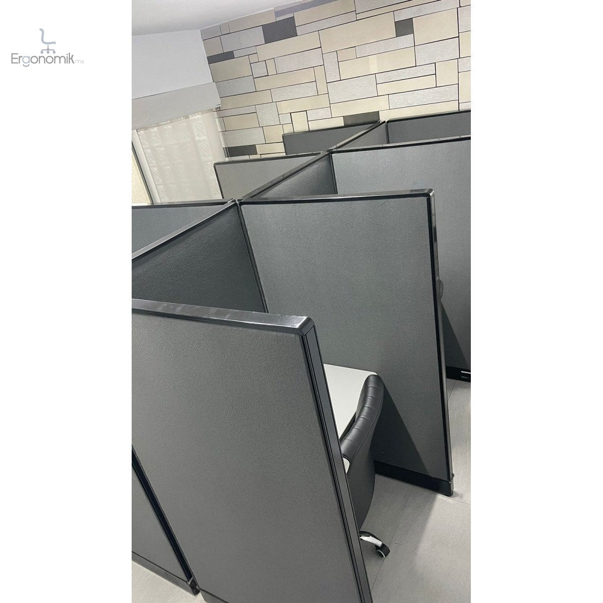 Módulos de trabajo escritorios colaborativos callcenter oficina de fabricación tipo callcenter - Ergonomik escritorio Ergonomik