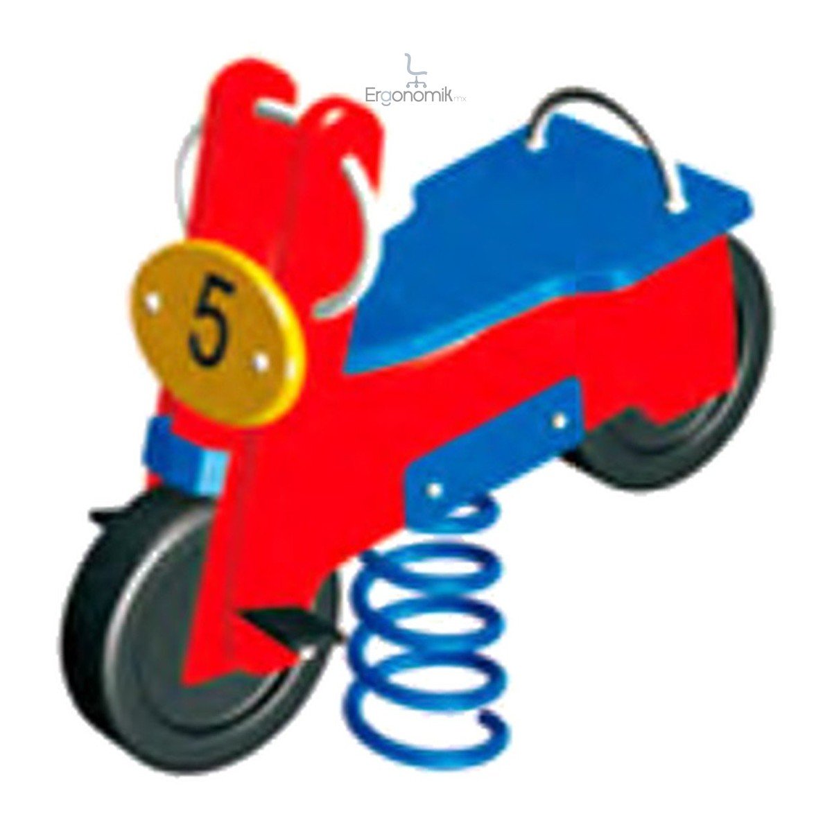 Montable Infantil de Resorte Modelo 20 - Ergonomik Juegos Infantiles - Montables Línea Juego Infantil