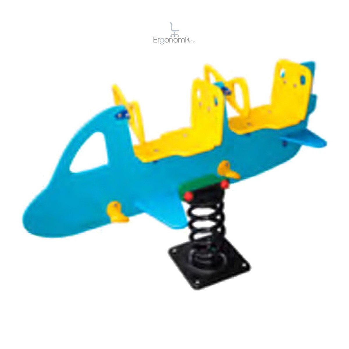Montable Infantil de Resorte Modelo 23 - Ergonomik Juegos Infantiles - Montables Línea Juego Infantil