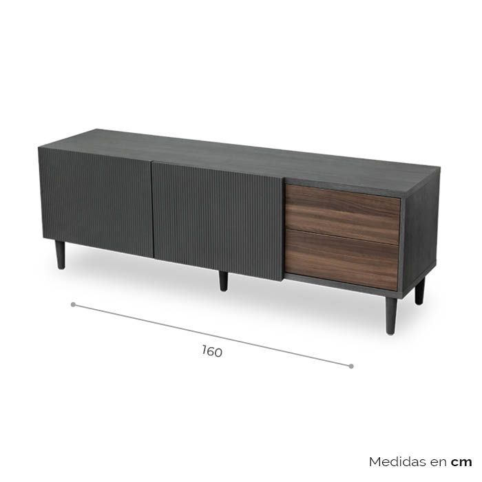 Mueble de TV Entu - Ergonomik Mueble de TV Tamarindo