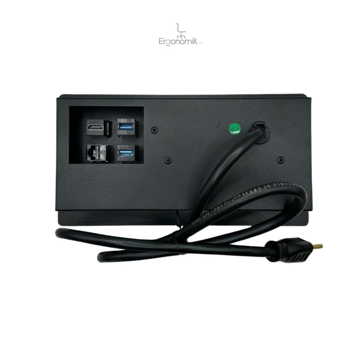Multicontacto Empotrable Barcelona Box — LUMBRO - Ergonomik Multicontacto empotrable LUMBRO