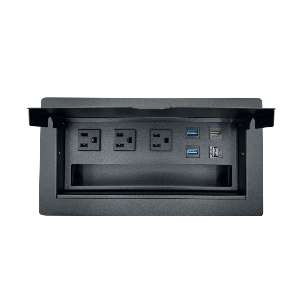 Multicontacto Empotrable Barcelona Box — LUMBRO - Ergonomik Multicontacto empotrable LUMBRO