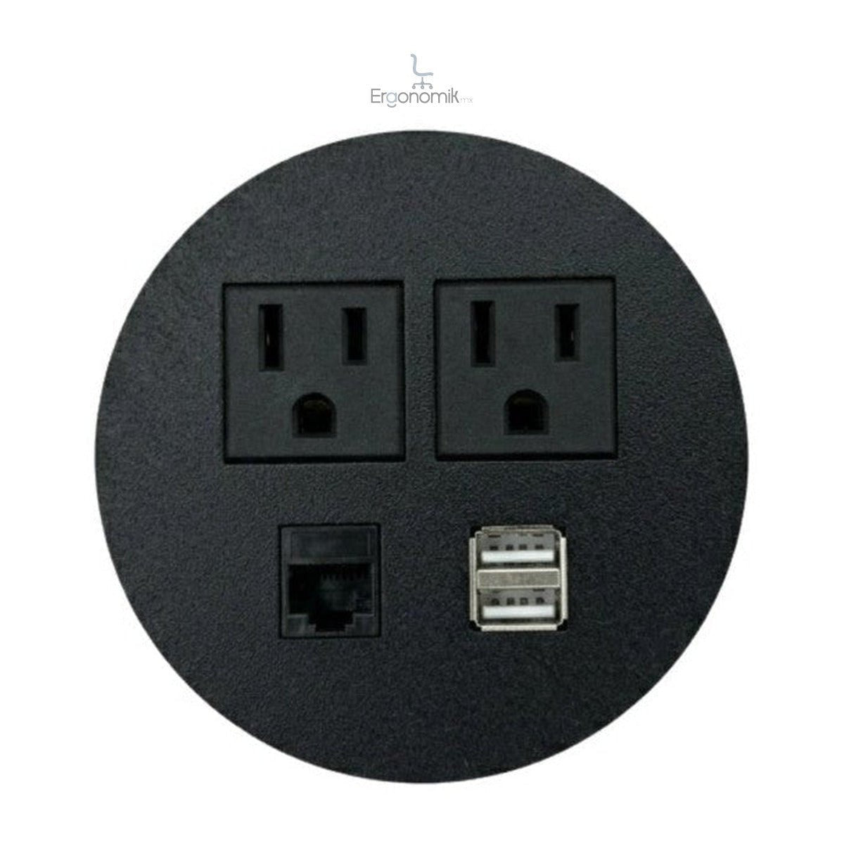 Multicontacto Split G - Ergonomik Multicontacto empotrable LUMBRO