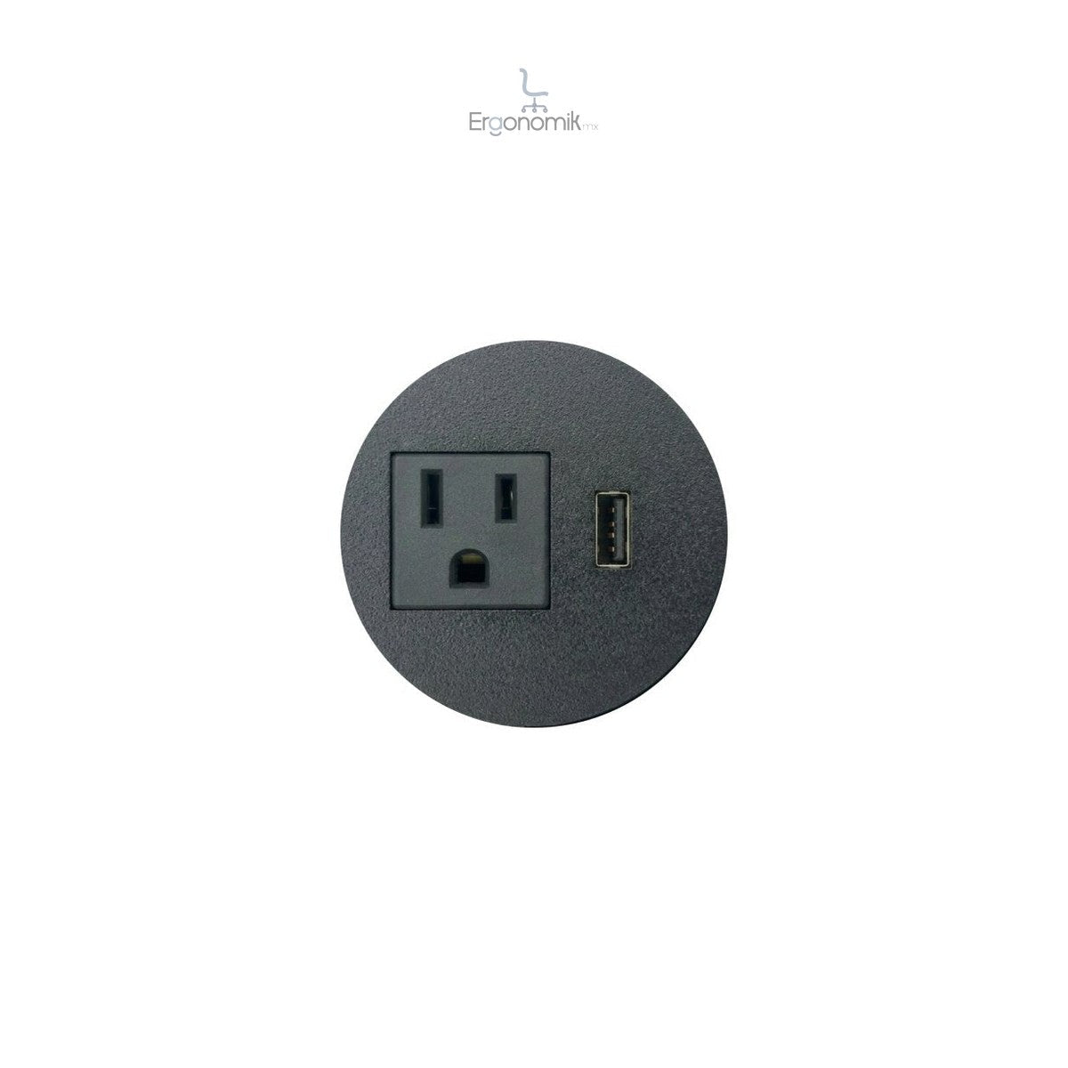 Multicontacto Split Mini — LUMBRO - Ergonomik Multicontacto empotrable LUMBRO