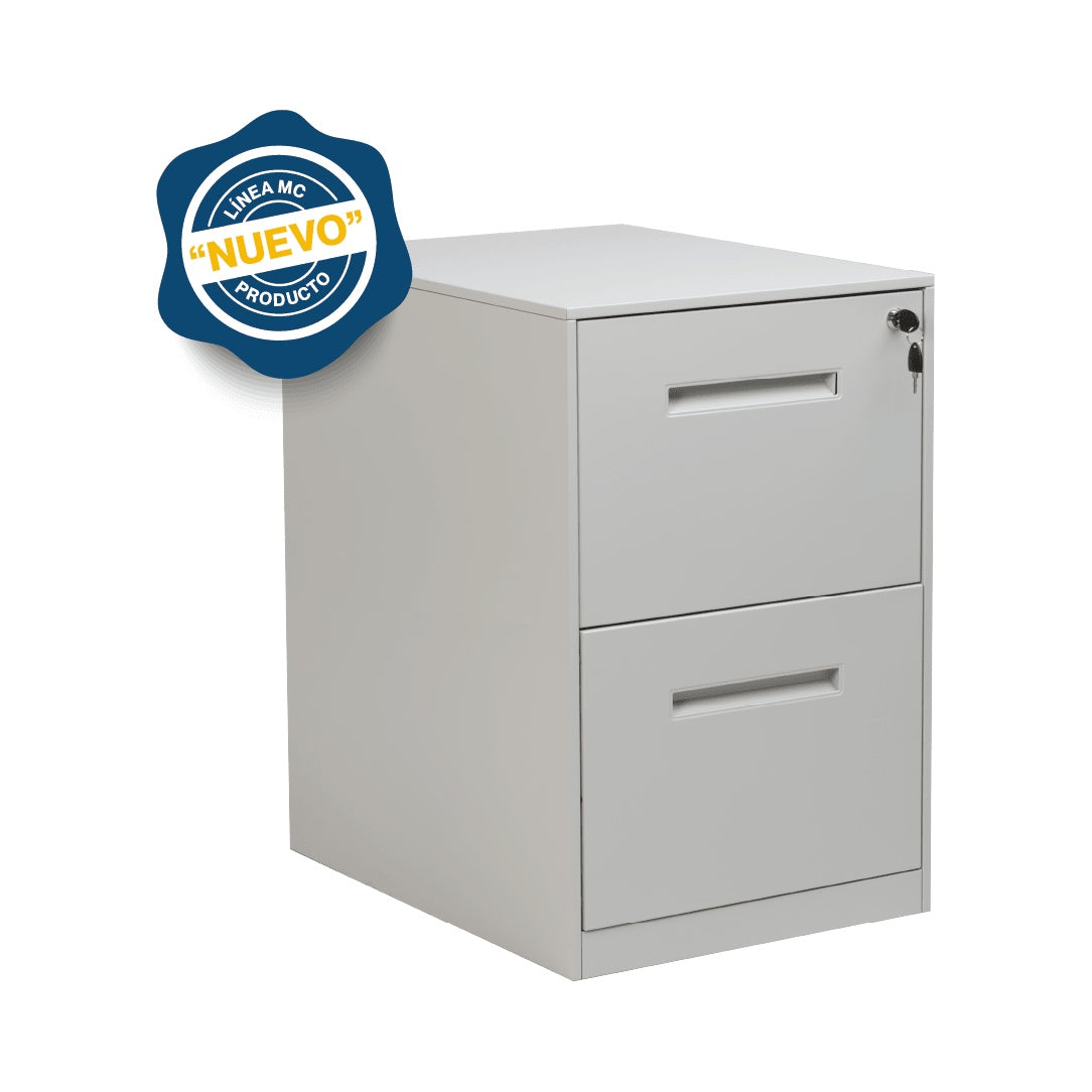 Archivero Vertical 2 Gavetas MC (Desarmado) - Ergonomik Archivero OFIK