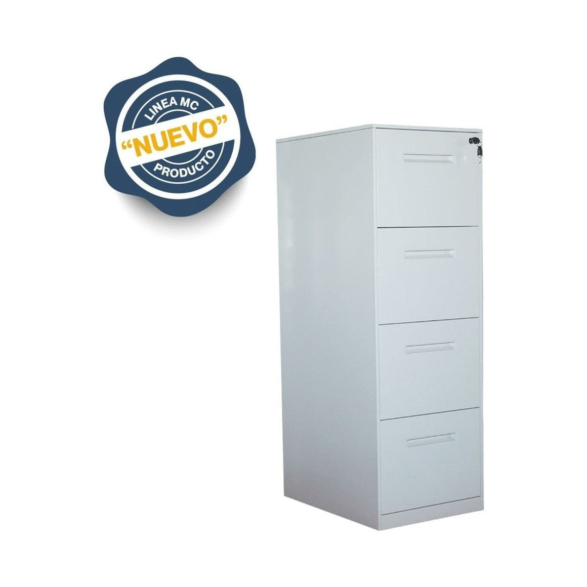 Archivero Vertical 4 Gavetas MC (Armado) - Ergonomik archivero OFIK
