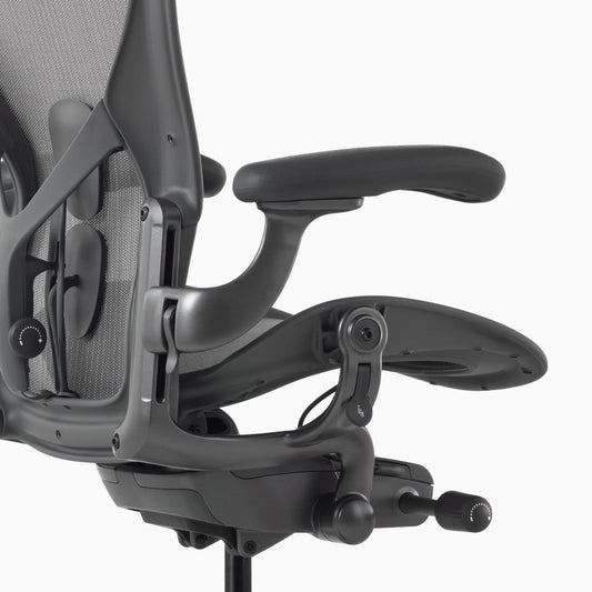 Aeron Grafito con soporte lumbar ajustable Posturefit SL talla B