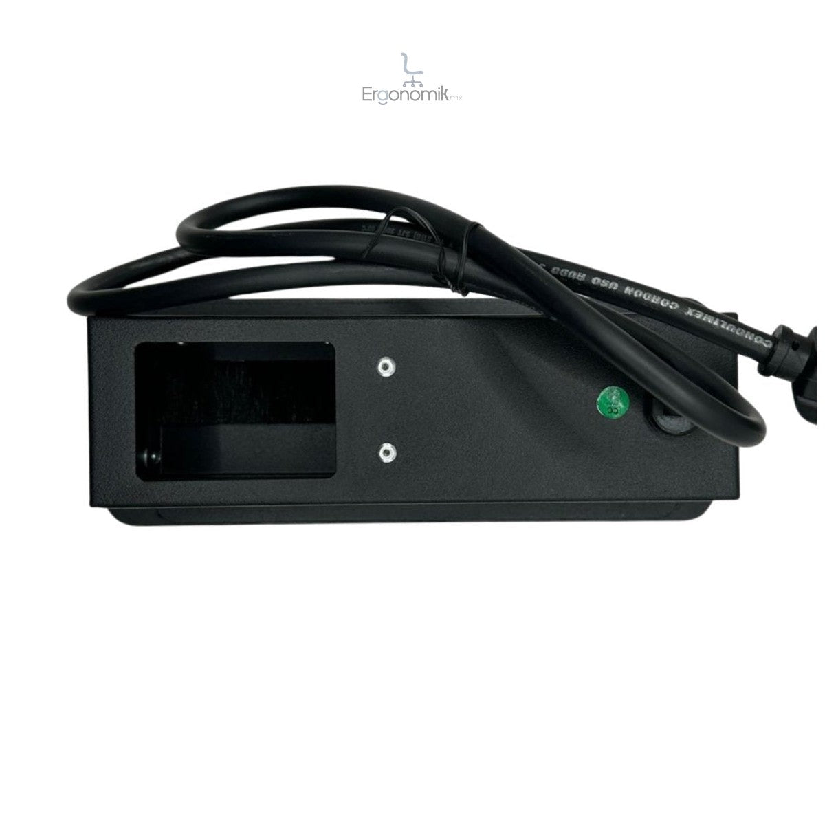 Pasacables Bari con Multicontacto — LUMBRO - Ergonomik Pasacables LUMBRO
