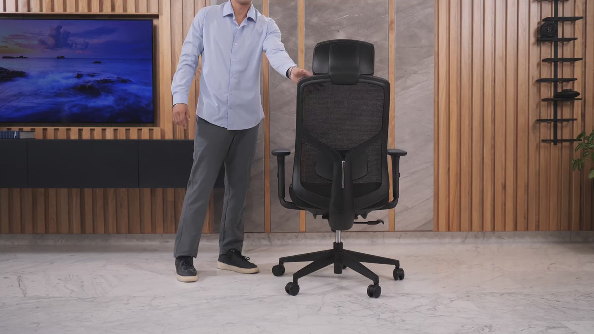 Silla Ejecutiva Nebula — video de producto | Ergonomik