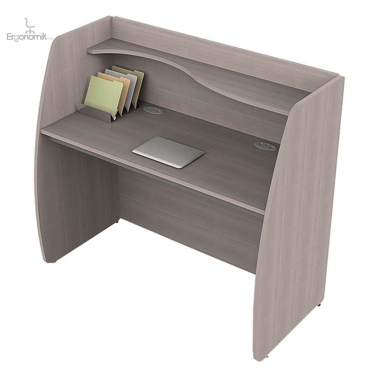 Recepción Privacía 221 - Ergonomik mueble de recepción Ofik