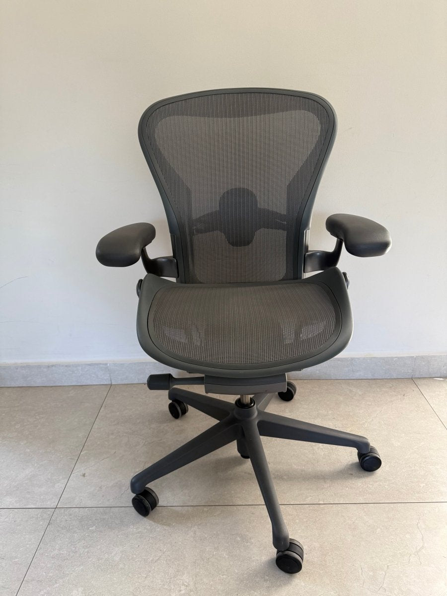 Silla Aeron Herman Miller Talla B Gris - Preowned - Ergonomik silla ergonomica Herman Miller