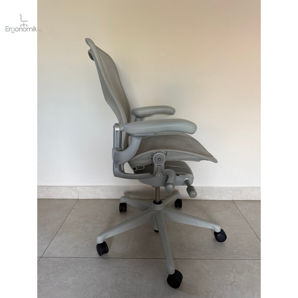 Silla Aeron Mineral Herman Miller - Preowned - Ergonomik silla ergonomica Herman Miller